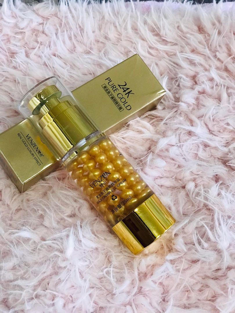 Pure gold eye cream, 美容＆化妝品, 健康及美容 皮膚護理, 面部 面部護理 Carousell