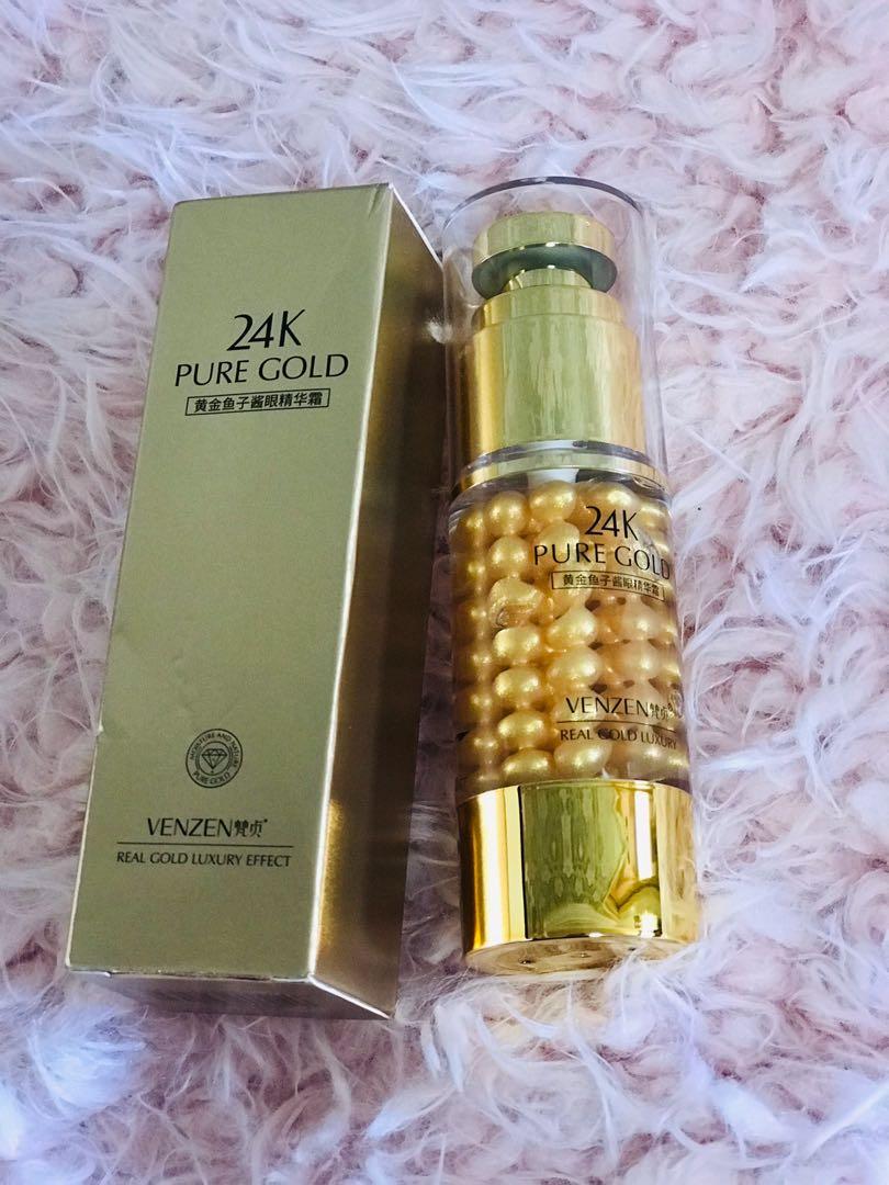 Pure gold eye cream, 美容＆化妝品, 健康及美容 皮膚護理, 面部 面部護理 Carousell