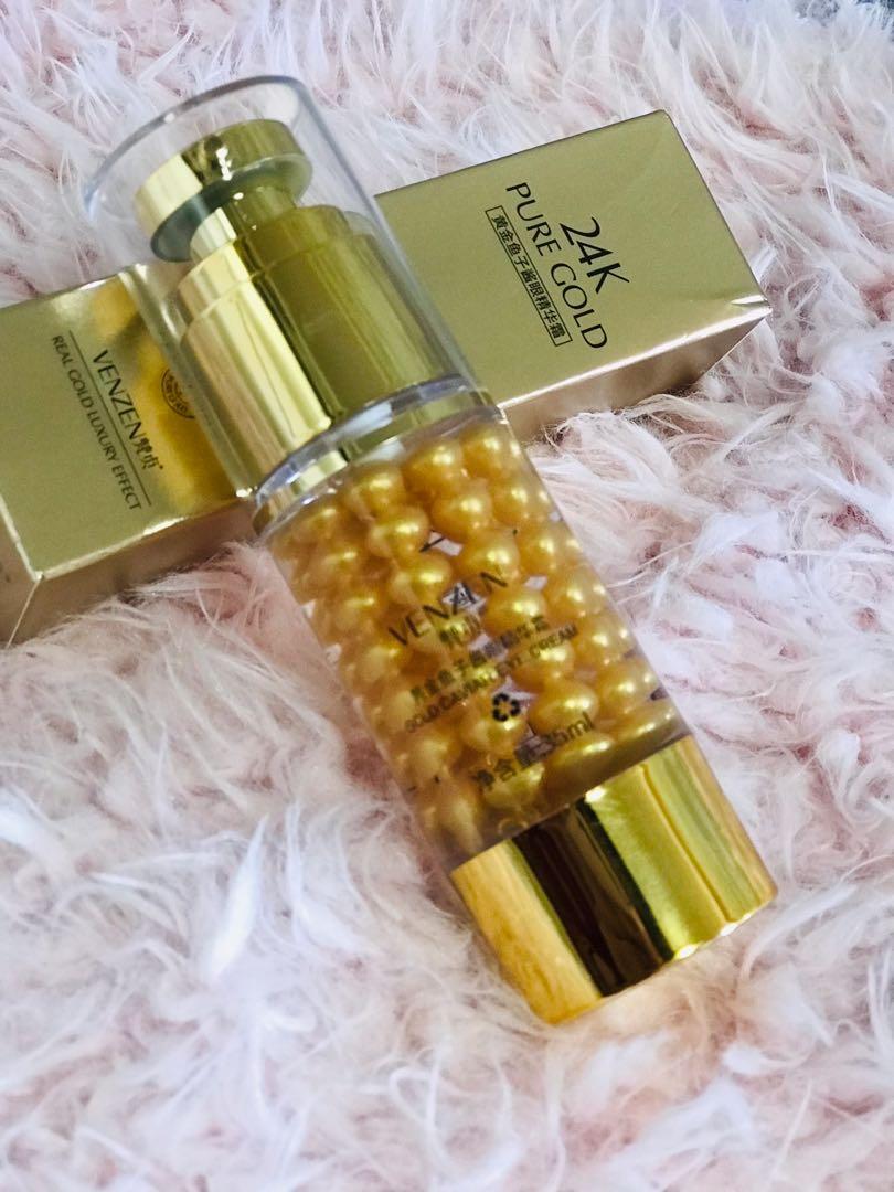 Pure gold eye cream, 美容＆化妝品, 健康及美容 皮膚護理, 面部 面部護理 Carousell