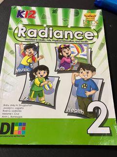 RADIANCE 2 - Worktext in MAPEH for Grade 2