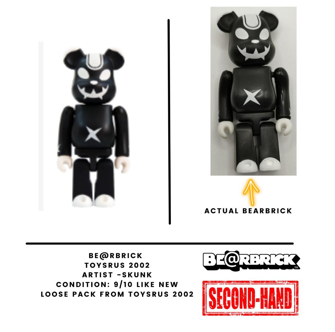 Ready Stock) Bearbrick Be@rbrick 100% TOYSRUS 2002 ARTIST Ready Stock) Bearbrick Be@rbrick 100% TOYSRUS 2002 ARTIST