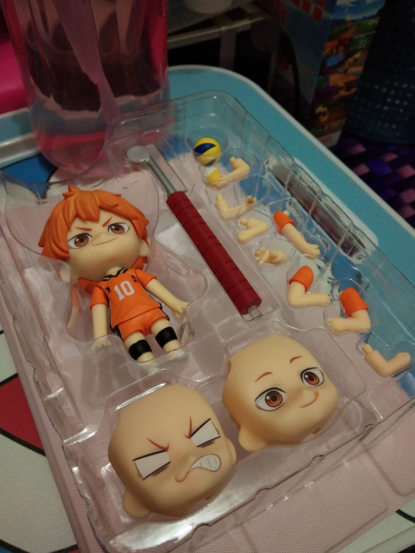 Readystock Official Nendoroid Hinata Shoyo The New Karasuno Ver Hobbies Toys