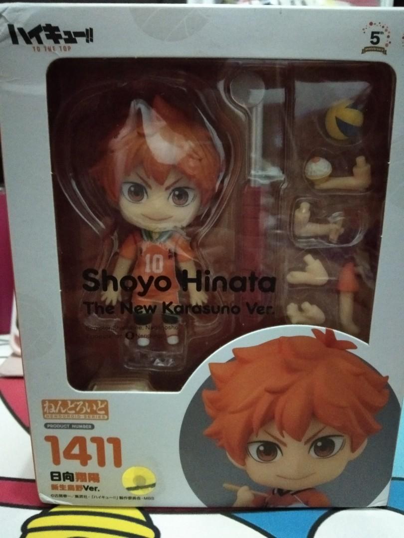 Readystock Official Nendoroid Hinata Shoyo The New Karasuno Ver Hobbies Toys