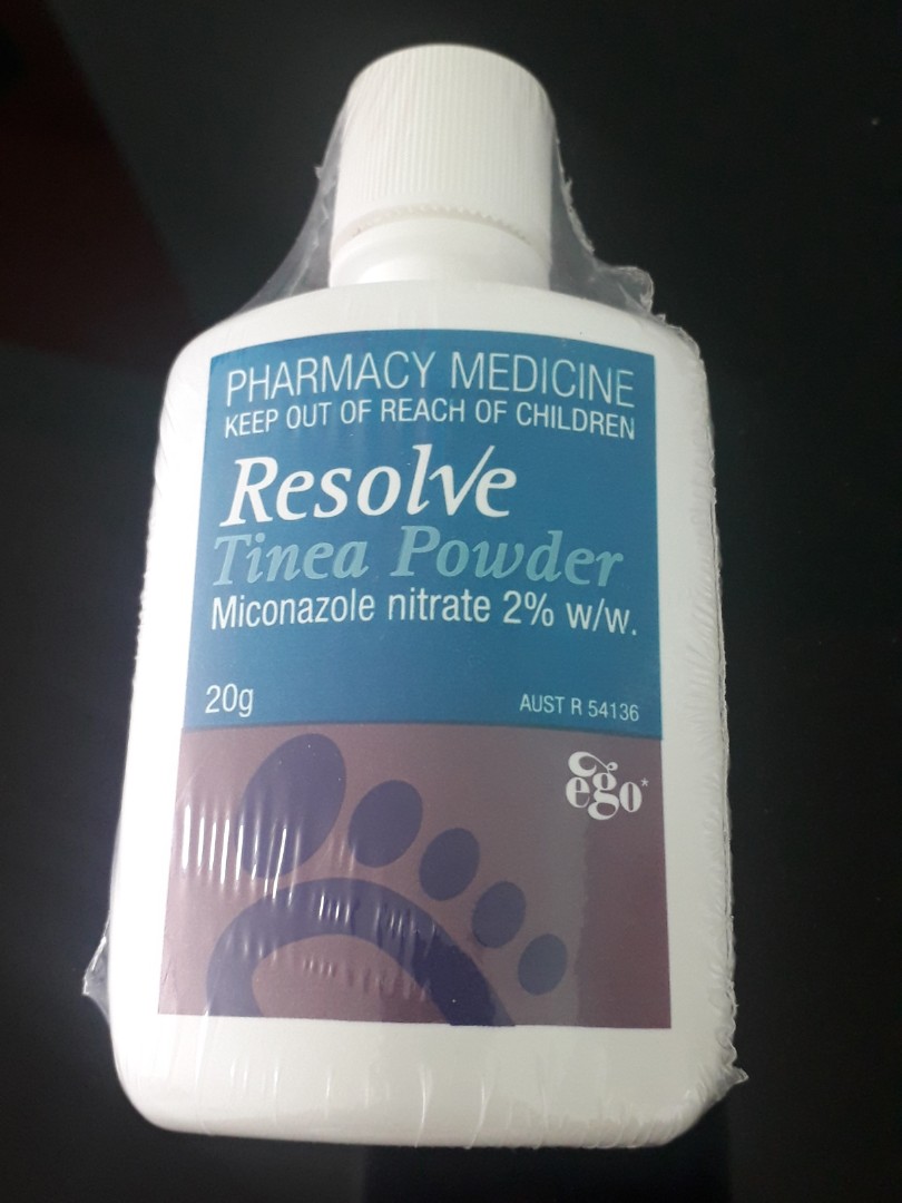 Resolve Tinea Powder, Beauty & Personal Care, Foot Care on Carousell