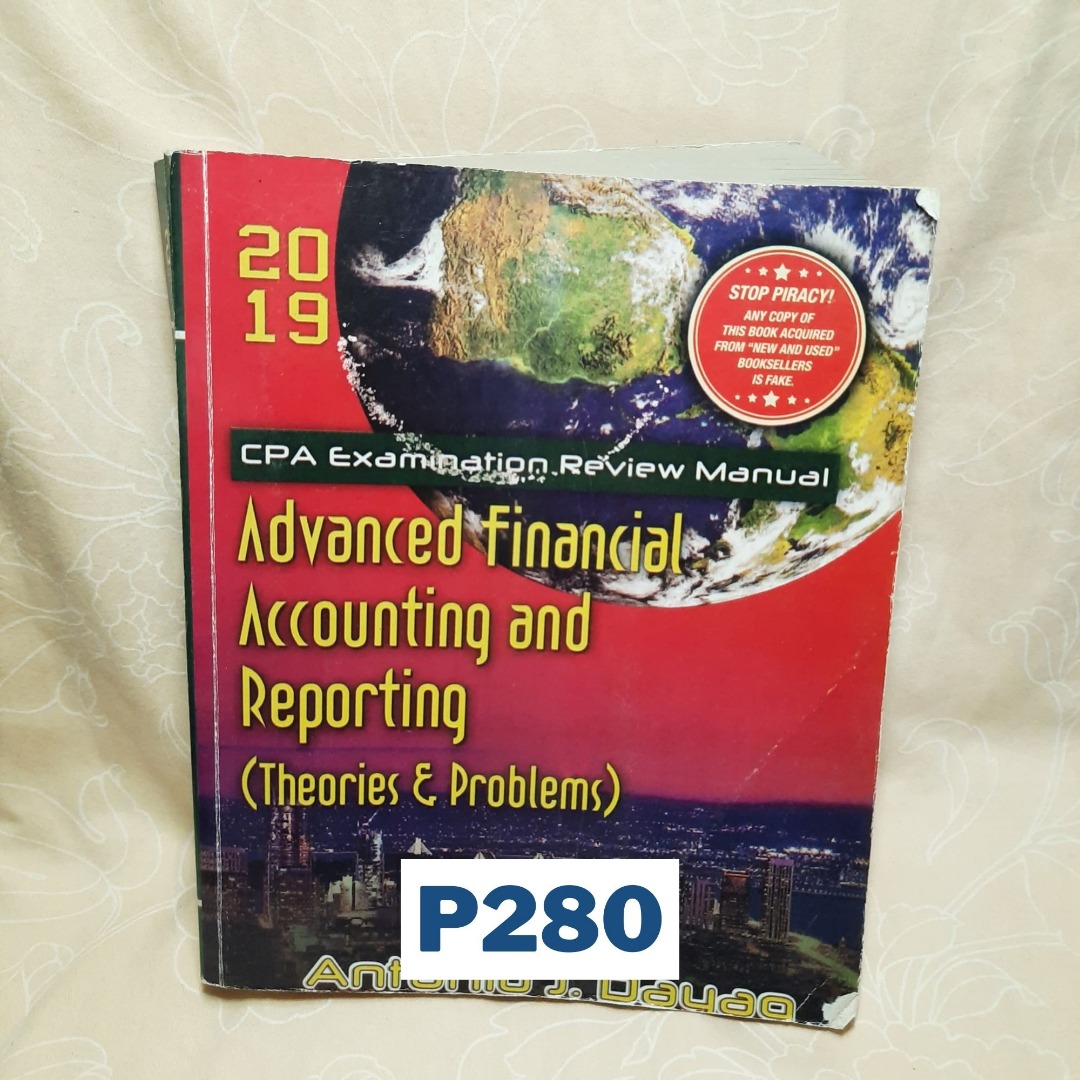 Reviewer Advanced Financial Accounting (AFAR) Dayag, Hobbies & Toys