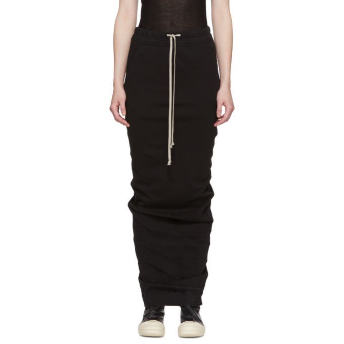 Rick Owens BABEL DENIM PILLAR SKIRT | www.eepos.com.tr