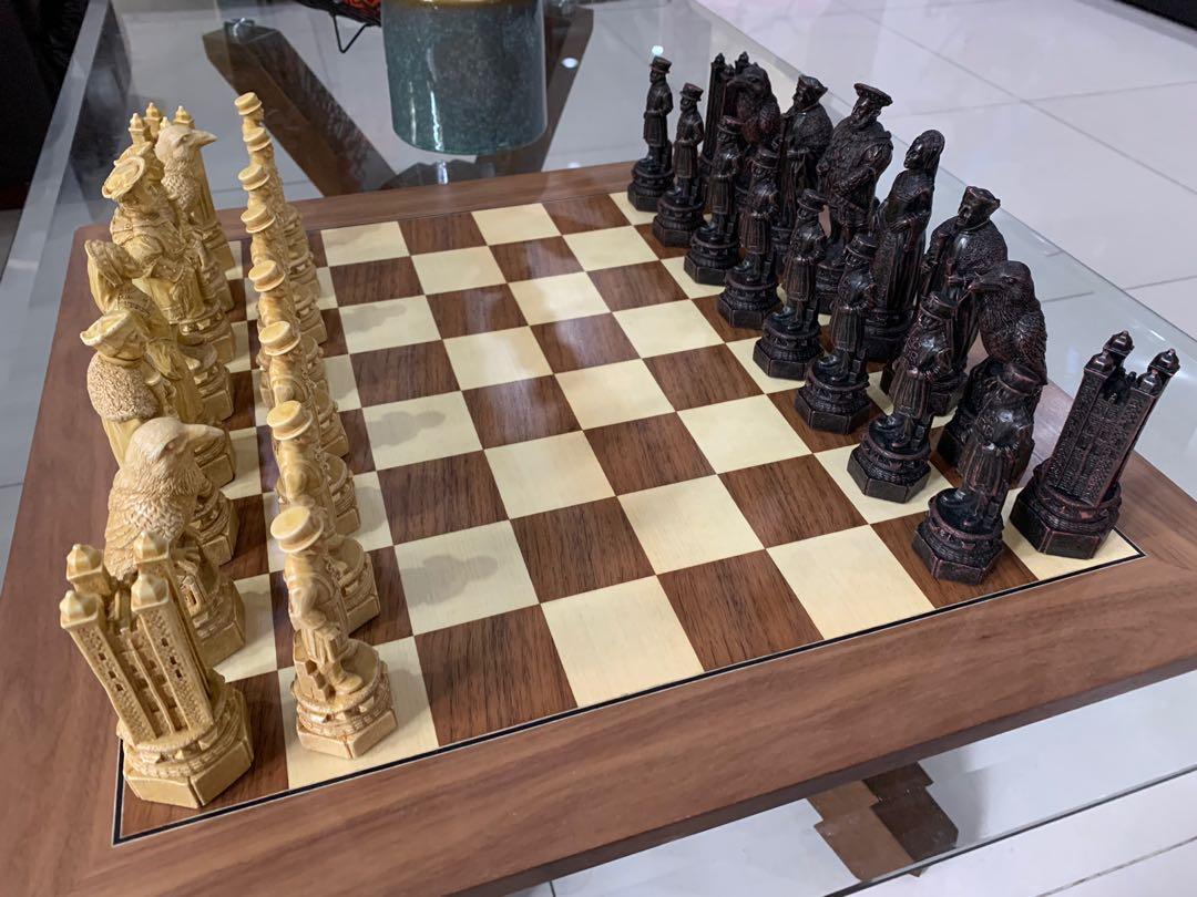 SAC Studio Anne Carlton Chess Set and Board (Category: Board Games & Puzzles) located in Quezon City. Submitted by beabuys (Listing ID 1179129799, Image 2). Description: SAC Studio Anne Carlton Chess Set and Board Brand new, bought in Harrods in the UK Board retails for £77.95 or around ₱5,200 Chess Set retails for £345 or around ₱23,300 Total of ₱28,500 !!! SOLD STRICTLY AS SET NEGOTIABLE 🤩.