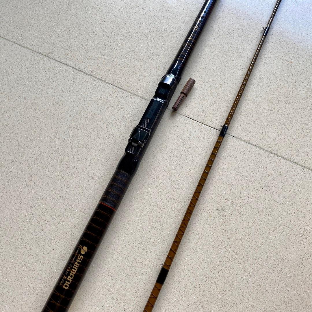 Shimano 青波巧2.1米中硬筏竿魚竿, 運動產品, 釣魚- Carousell