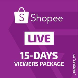 Shopee Live 15-Days Viewers Package Bale & Bundle