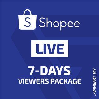 Shopee Live 7-Days Viewers Package Bale & Bundle