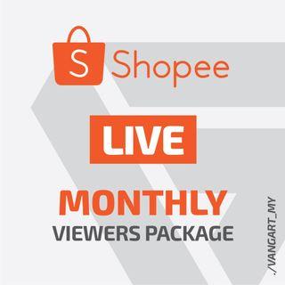 Shopee Live Monthly Viewers Package Bale & Bundle
