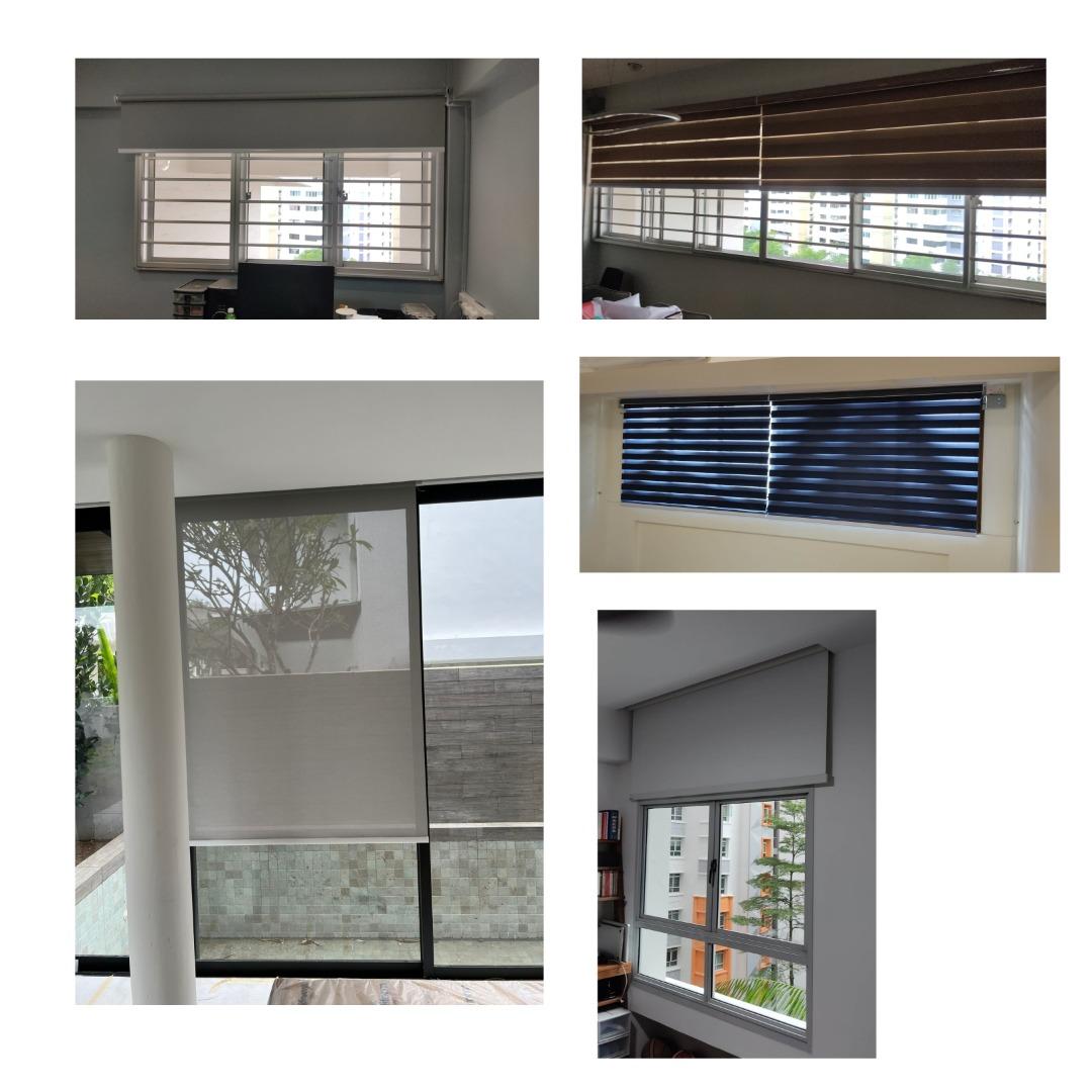 Smart Roller blinds, blinds, Korean blinds and Curtains. Full