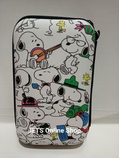 Snoopy Badtz Maru Hard Case Travel Cable Pouch Organizer