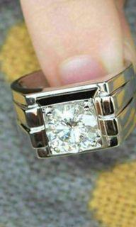 Solitaire Men's Ring available size 6