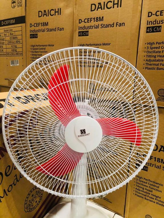 Standard 16" Electric Desk Fan Banana Blade White SDX16Q1 (Blade