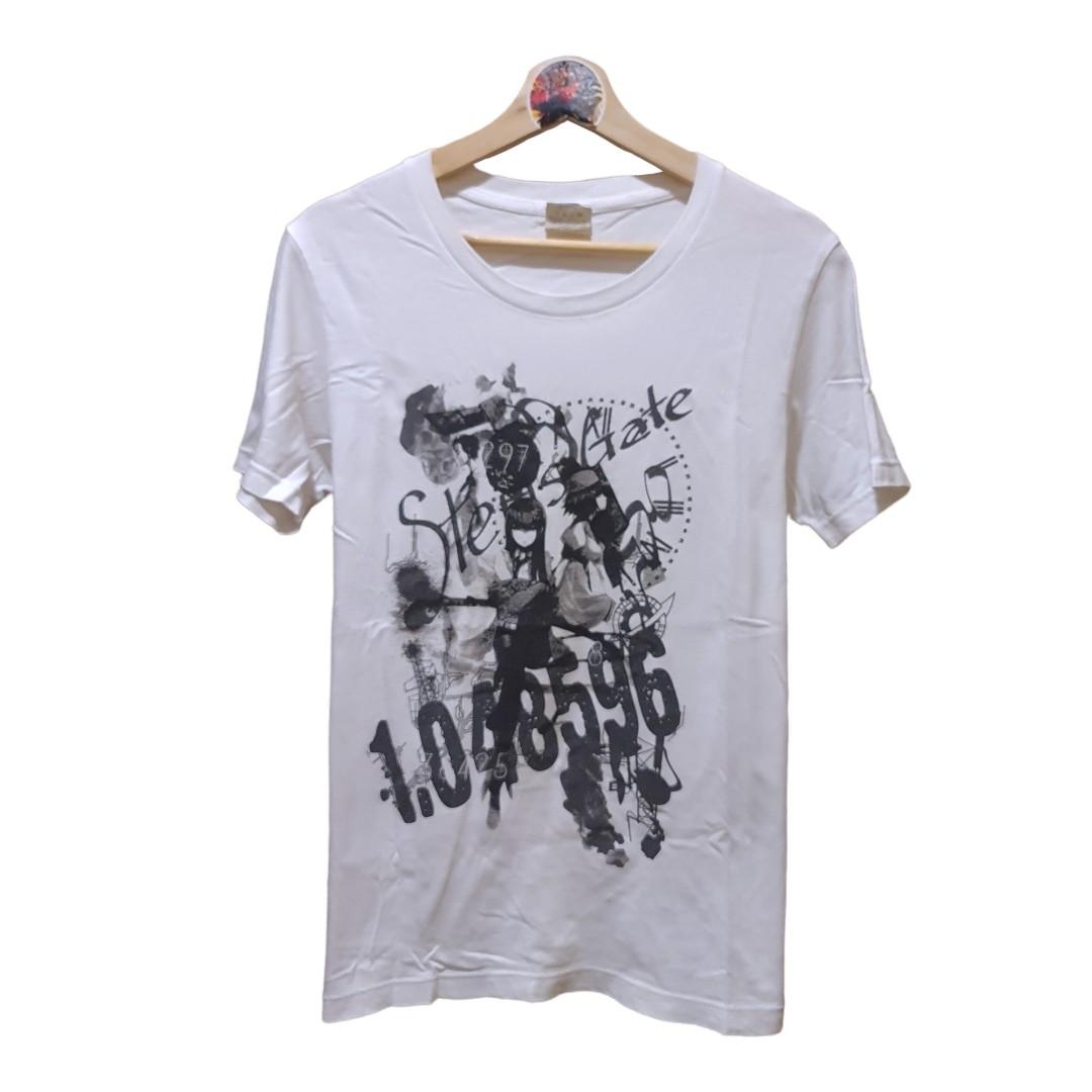Steins Gate Anime Men S Fashion Tops Sets Tshirts Polo Shirts On Carousell