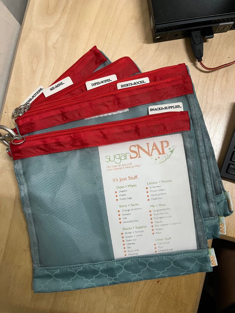 Sugar snap on sale diaper bag organizer