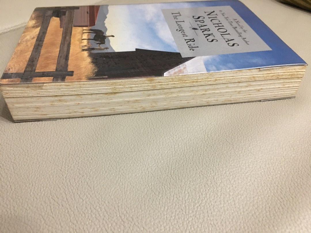 The Longest Ride by Nicholas Sparks (Category: Storybooks) located in Quezon City. Submitted by kateeesss (Listing ID 1179180825, Image 2). Description: In very good condition no highlights no folded pages no torn pages no dents #prelovedph #prelovedbooksph #booksforsaleph #bookstagram #booktok #booktokph .