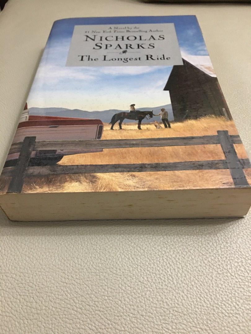 The Longest Ride by Nicholas Sparks (Category: Storybooks) located in Quezon City. Submitted by kateeesss (Listing ID 1179180825, Image 3). Description: In very good condition no highlights no folded pages no torn pages no dents #prelovedph #prelovedbooksph #booksforsaleph #bookstagram #booktok #booktokph .
