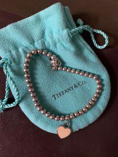 Tiffany & Co. heart tag bead bracelet
