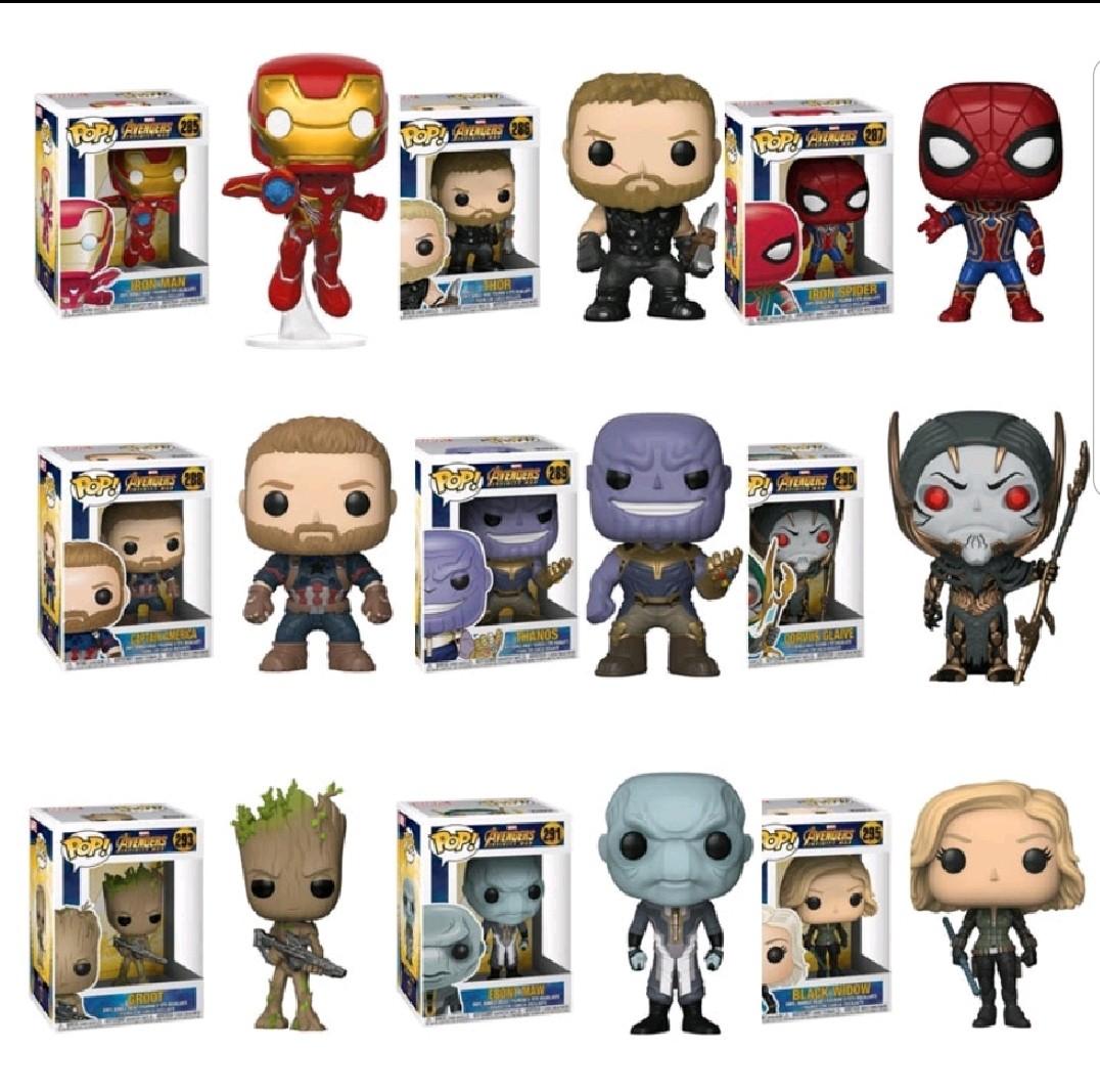 TIME SALE Marvel funko pop iron man funko pop thor funko pop groot funko pop funko pop pocket funko pop spiderman funko pop thanos