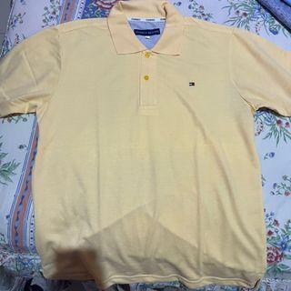 Tommy hilfiger yellow shirt