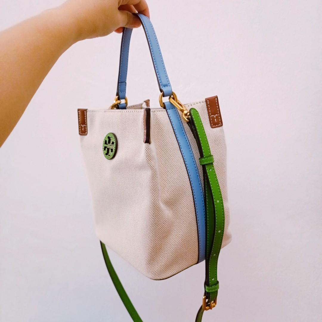 Tory Burch Blake Canvas Bucket bag slingbag shoulderbag, Women's Fashion,  Bags & Wallets, Shoulder Bags on Carousell