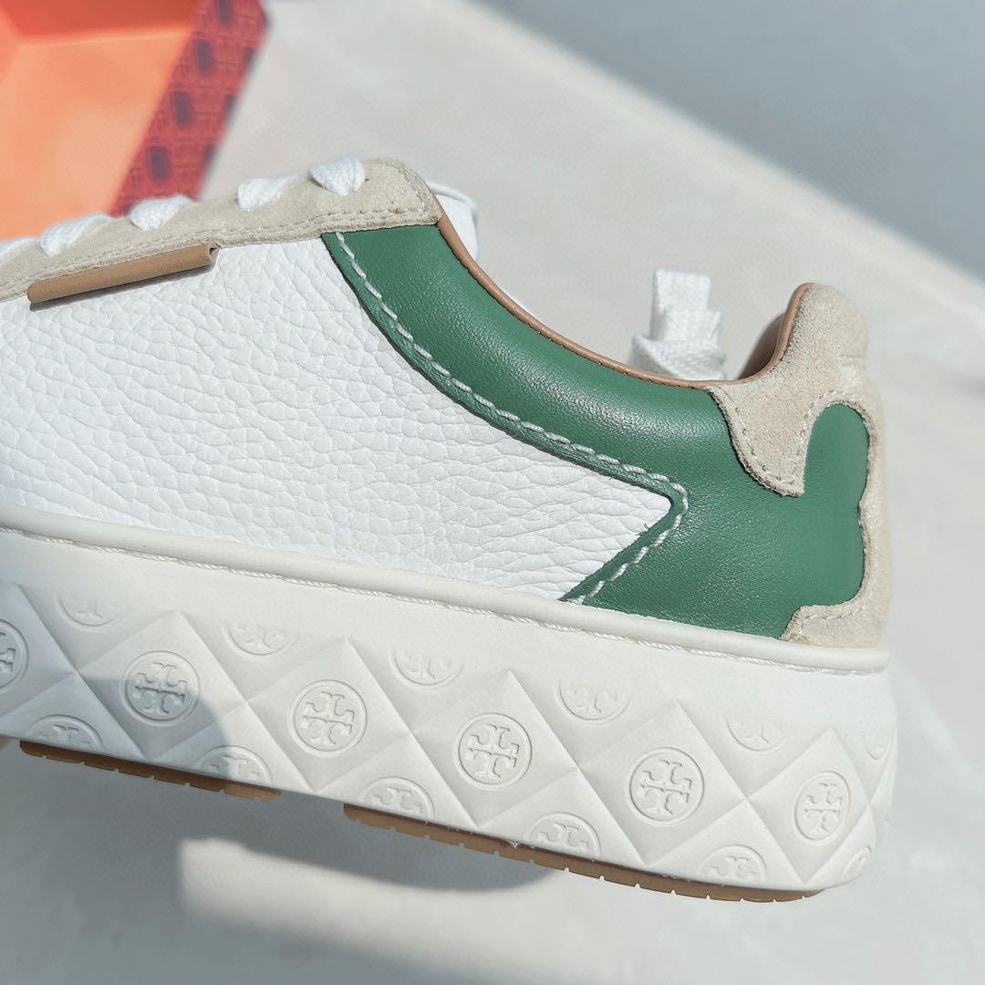Tory Burch Hank Court Sneakers Women #39 s Fashion Footwear Sneakers on