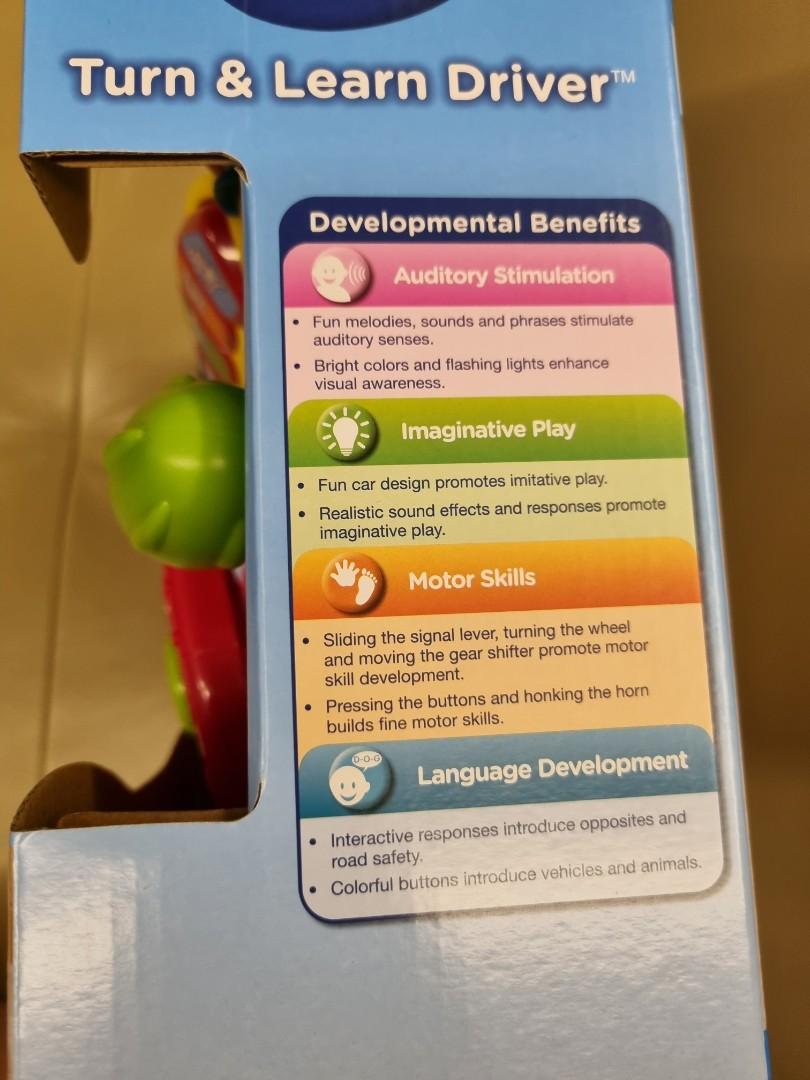Turn Learn R Turn & learn driver, Babies & Kids, Infant Playtime on Carousell