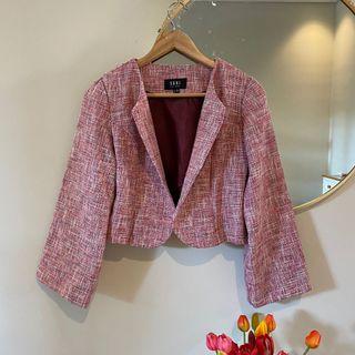 tweed blazer suki the label