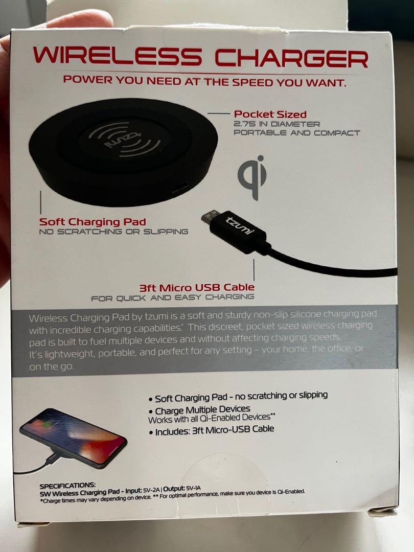 Tzumi Wireless Charging Pad, Mobile Phones & Gadgets, Mobile & Gadget