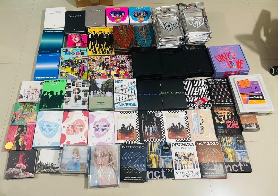 UNSEALED OFFICIAL KPOP ALBUMS P100 ONLY, Hobbies & Toys, Memorabilia