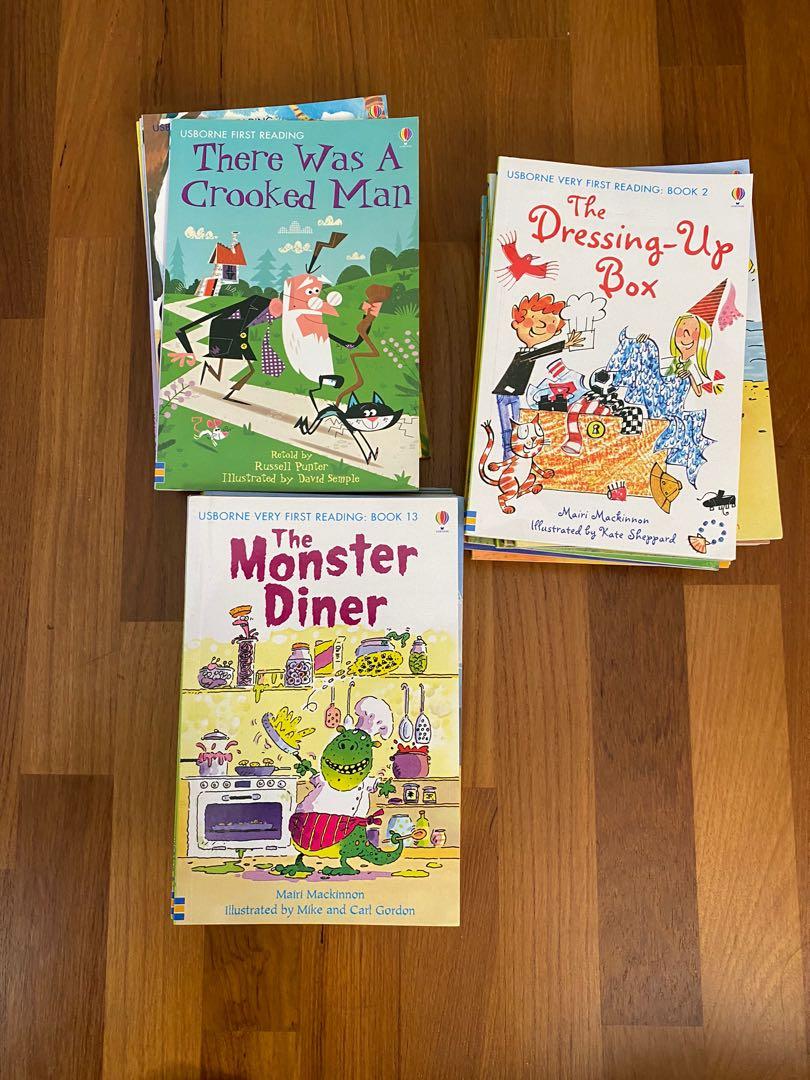 Usborne first reading, Hobbies & Toys, Books & Magazines, Children's