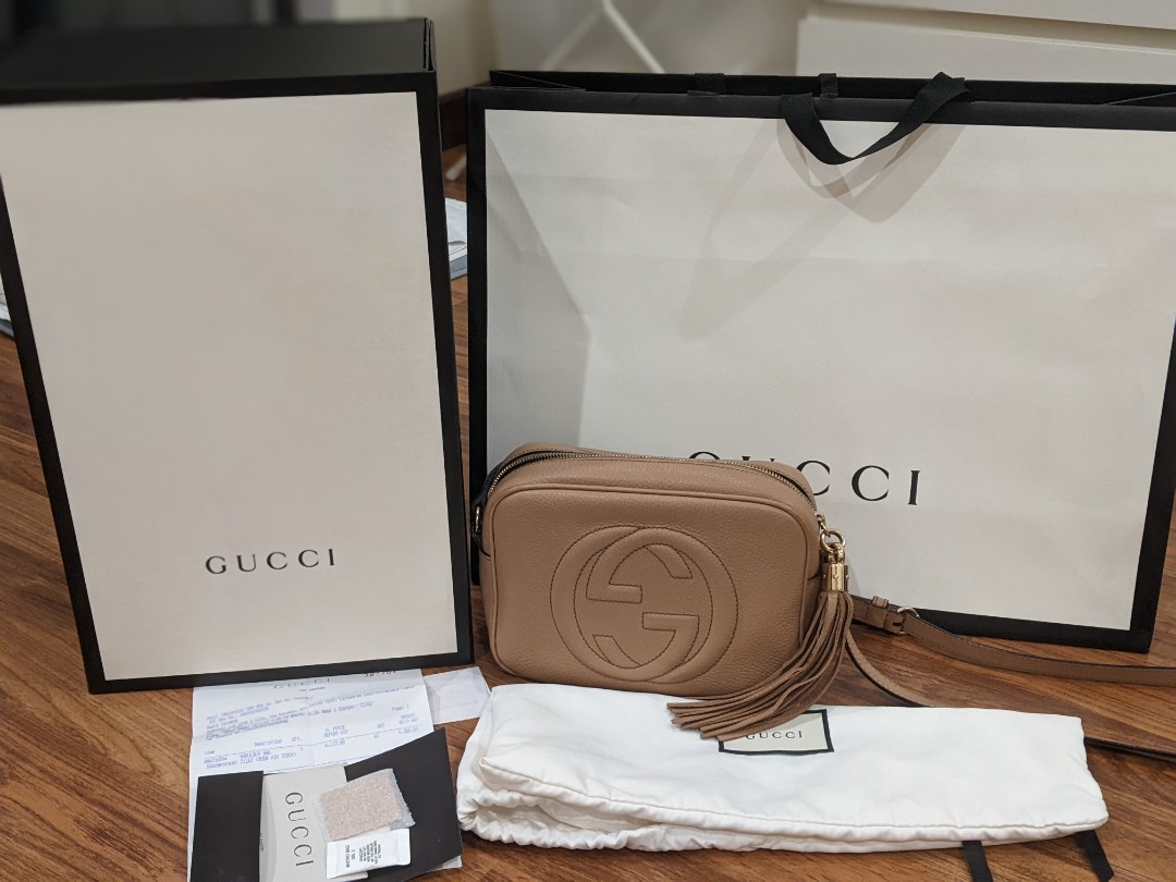 Gucci Soho Disco and Louis Vuitton Alma BB Comparison