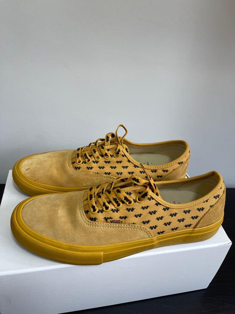 Vans authentic s wtaps yellow sales