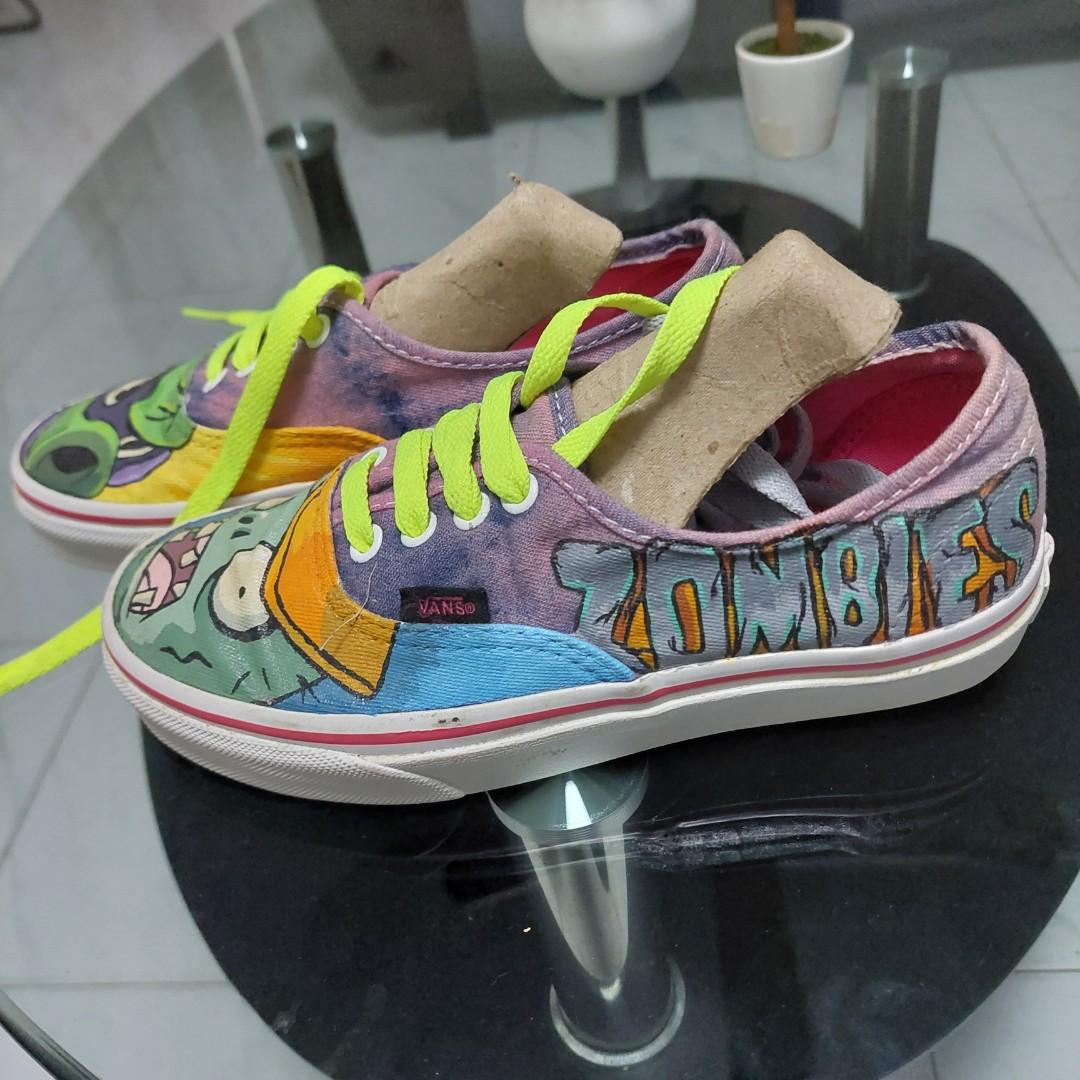 Custom womens vans hot sale
