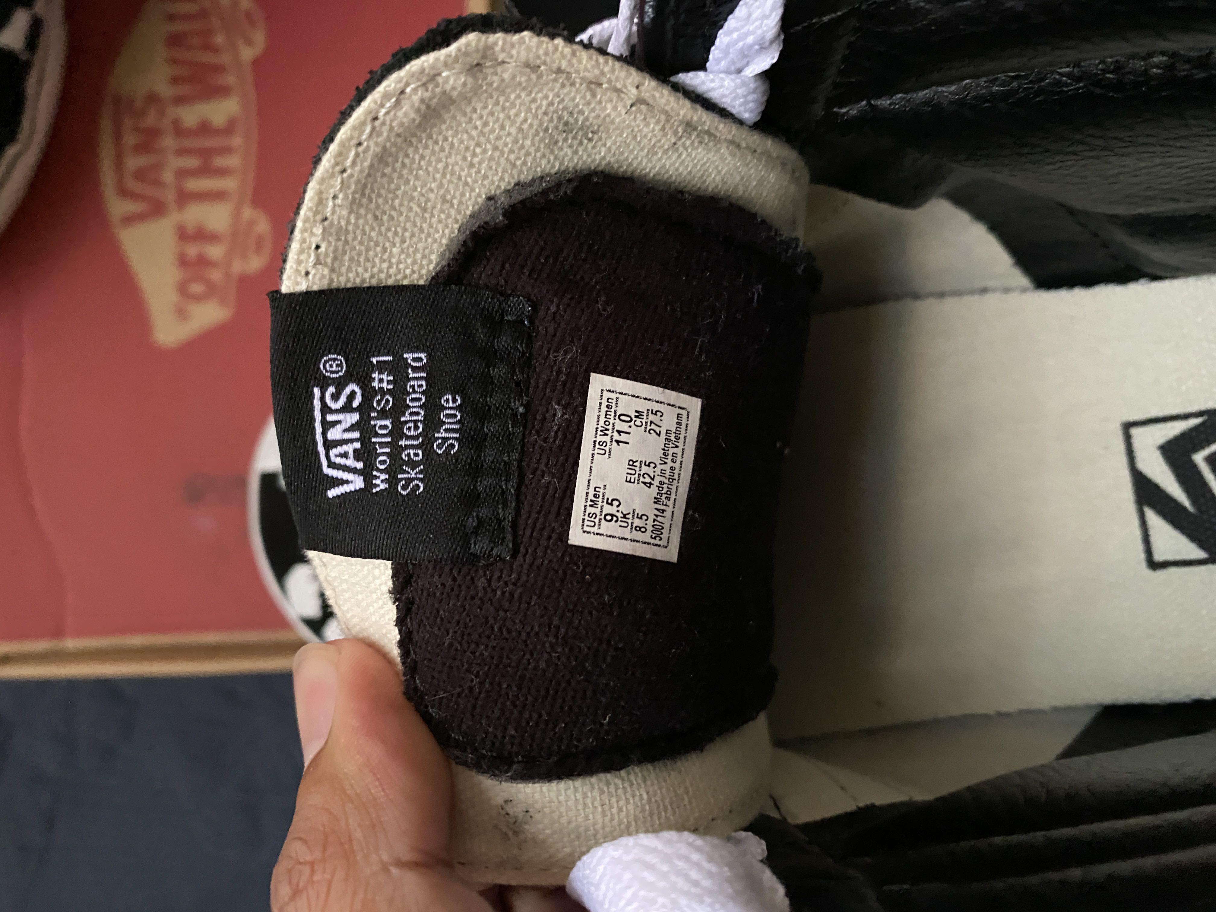 Vans 42.5 top