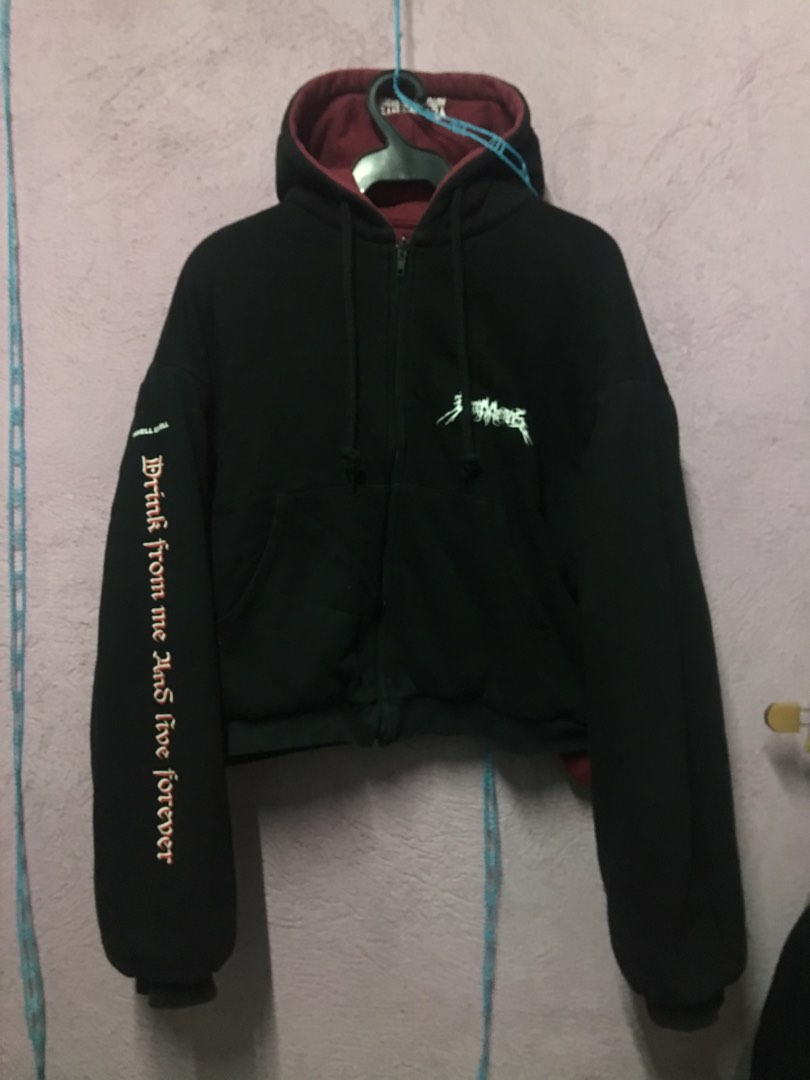 Vetements Reversible Hoodie Men s Fashion Coats Jackets and