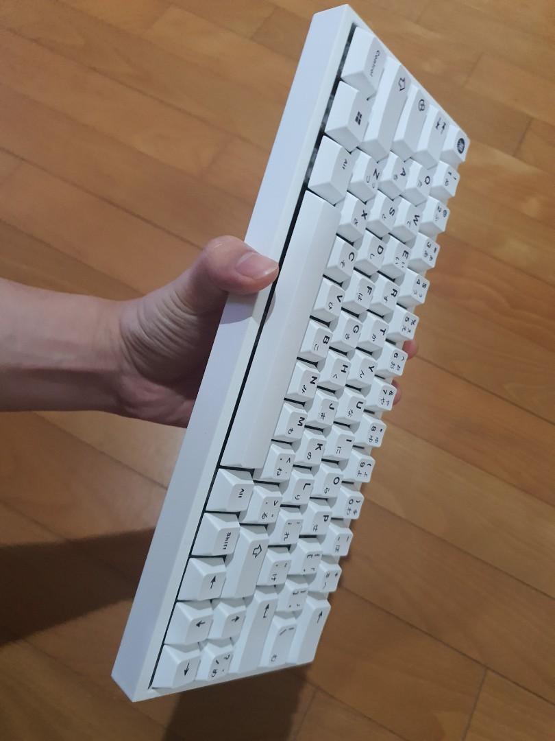 White Tofu60 Custom Keyboard (Thock Creamy Profile), Computers & Tech