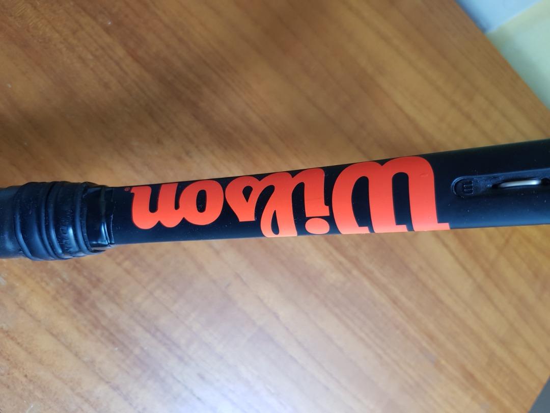 Wilson Clash 100 (Grip size L2) Tennis Racket, Sports Equipment, Sports