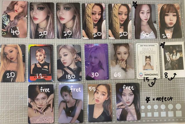 Wts aespa ningning girls album digipack us exclusive pob sgs pob smcu