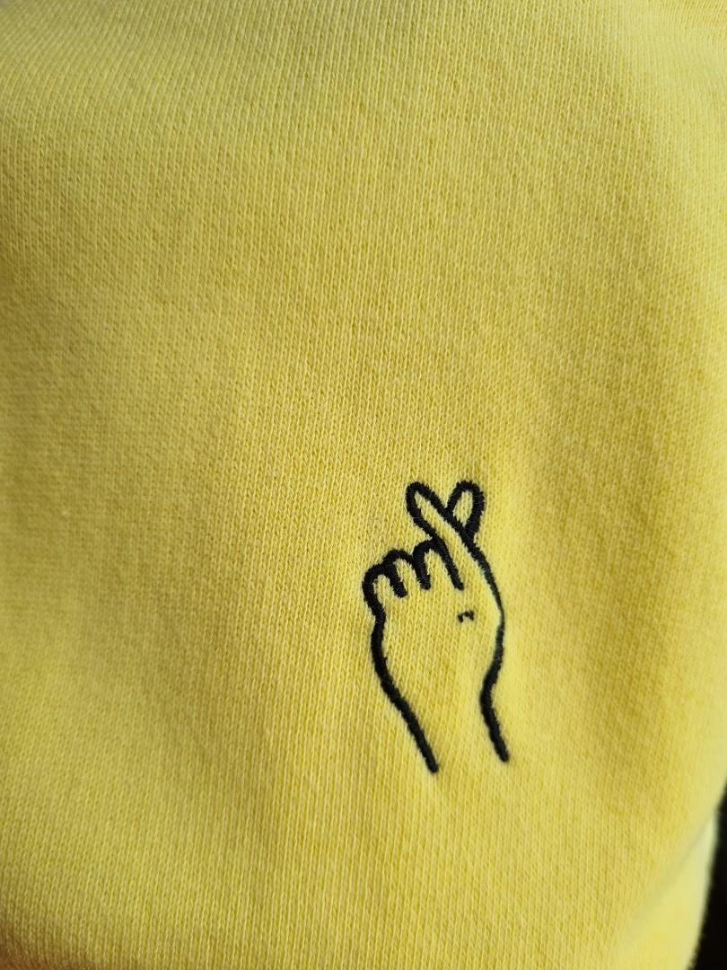 WTS BTS House Of BTS Pop up Store DNA Sweatshirt Yellow Hobbies Toys wts-bts-house-of-bts-pop-up-store-dna-sweatshirt-yellow-hobbies-toys