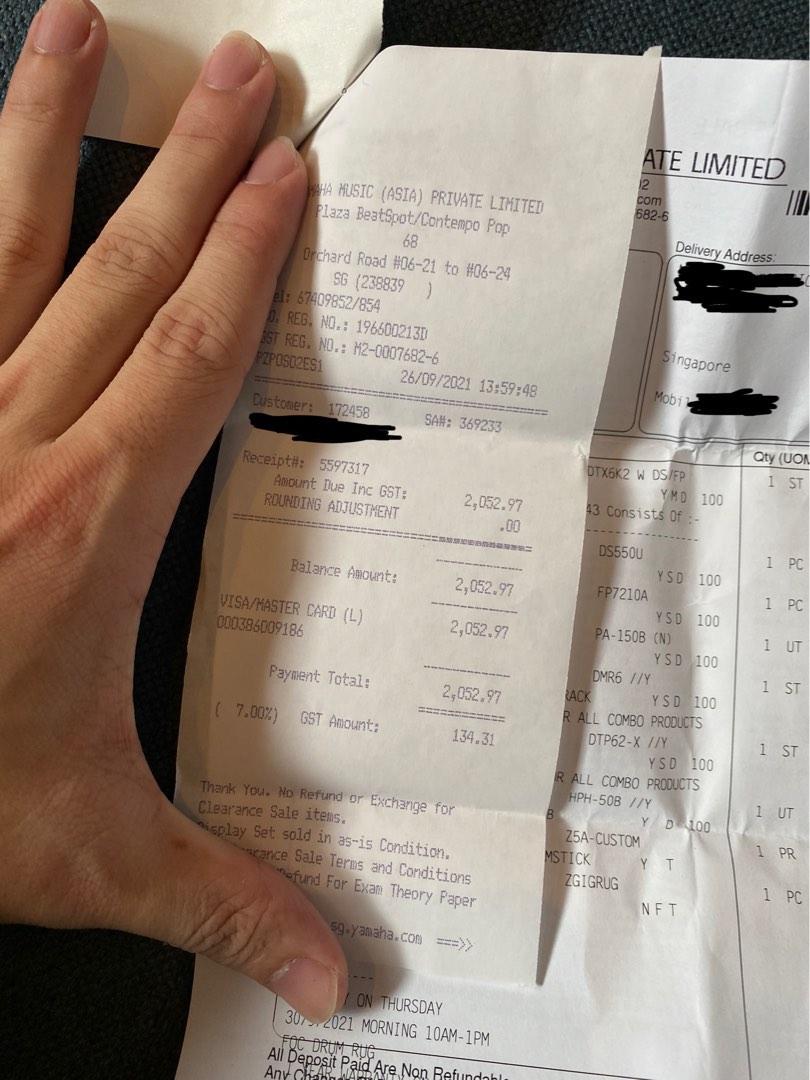 Yamaha DTX6K2X Electric Drums, Hobbies & Toys, Music & Media, Musical