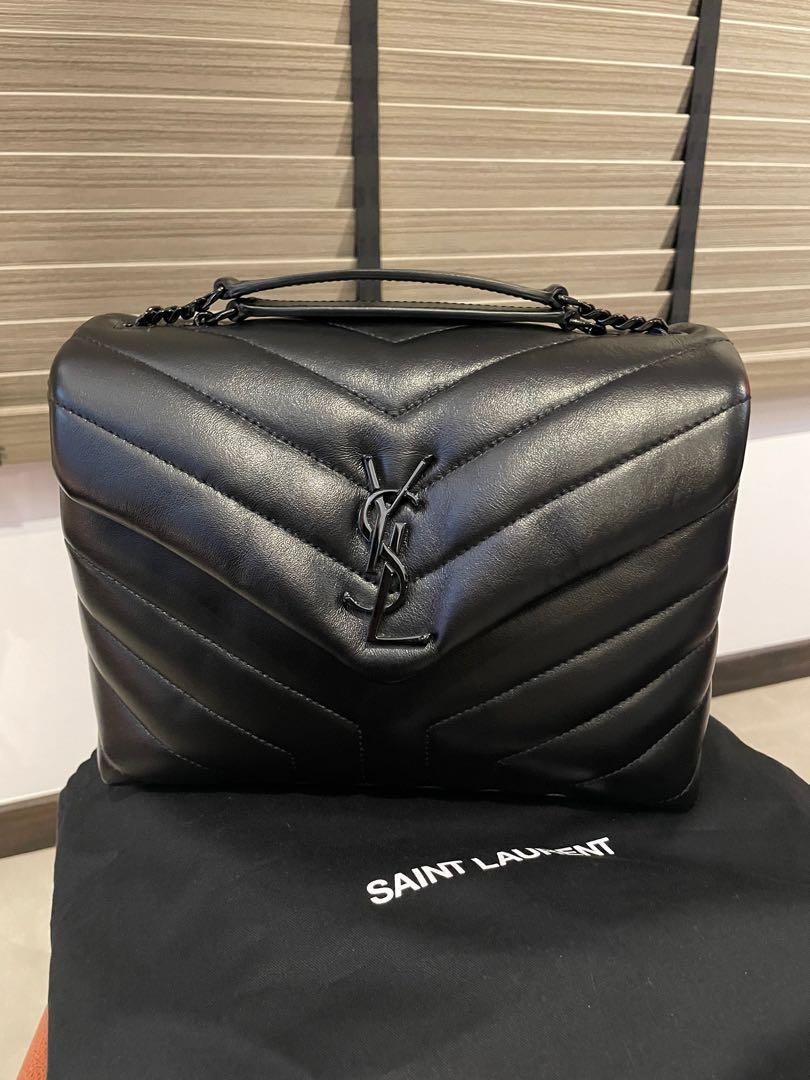 YSL LOULOU SMALL BAG IN MATELASSE Y LEATHER