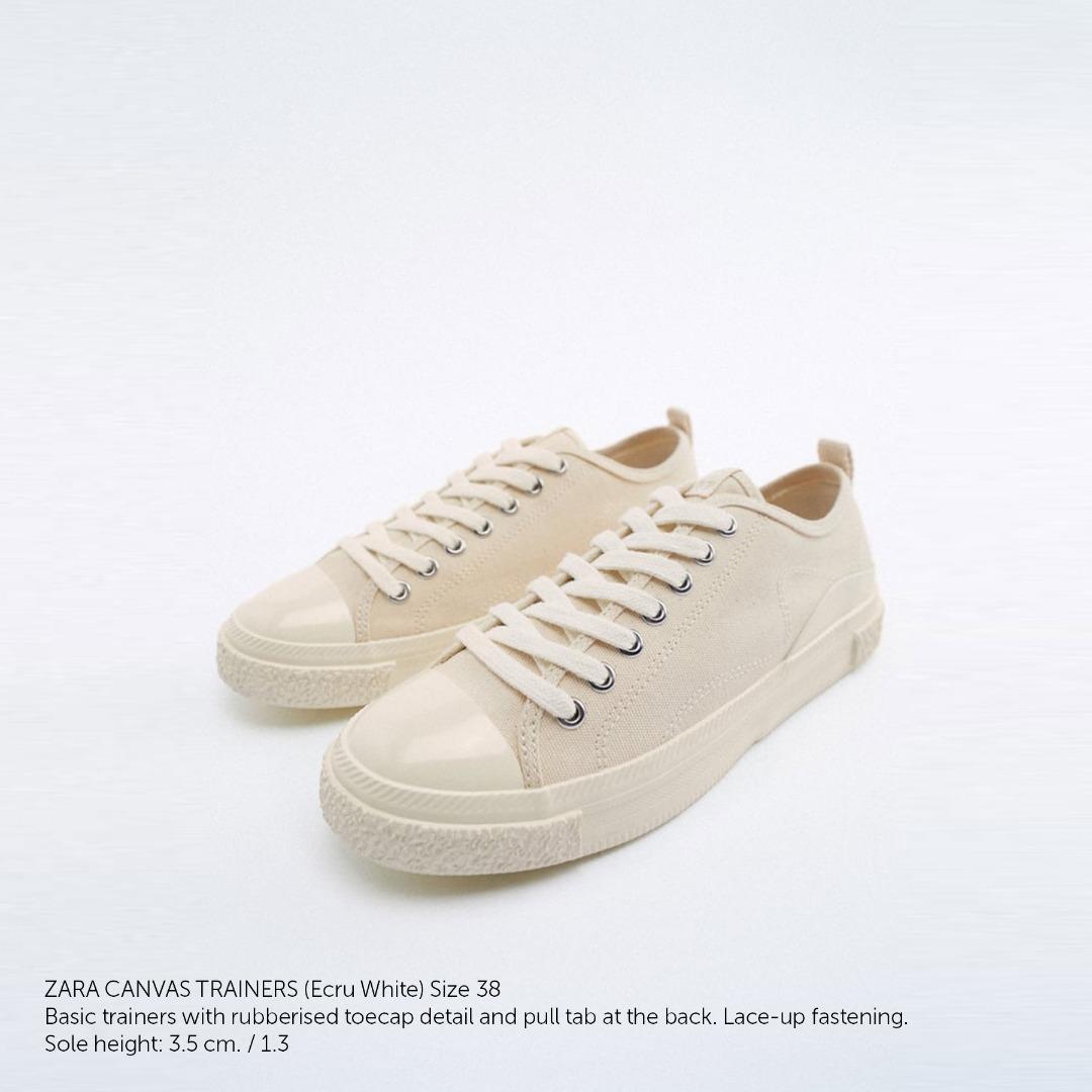 Zara canvas shoes Clearance