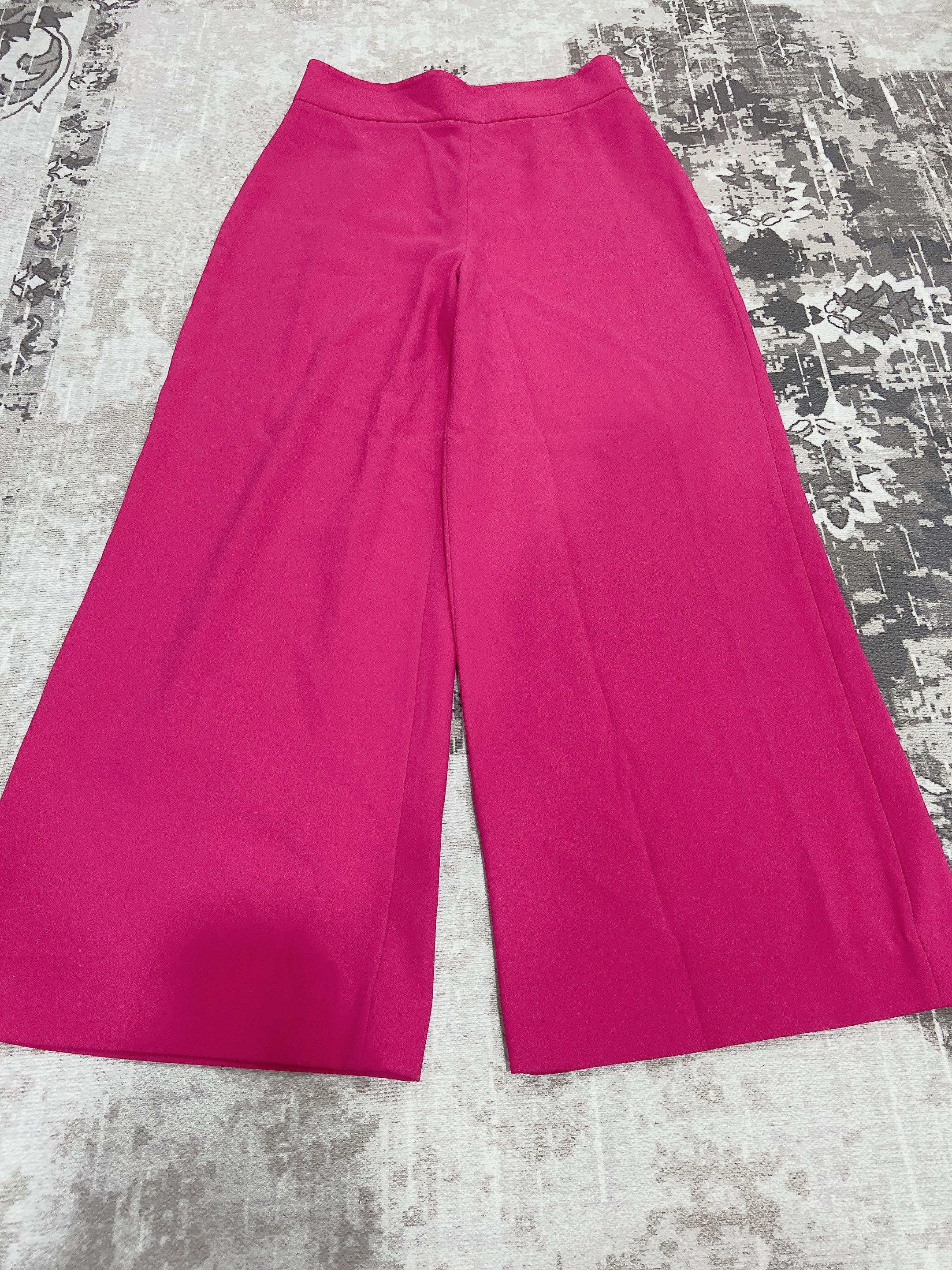 Zara Hot Pink Pants