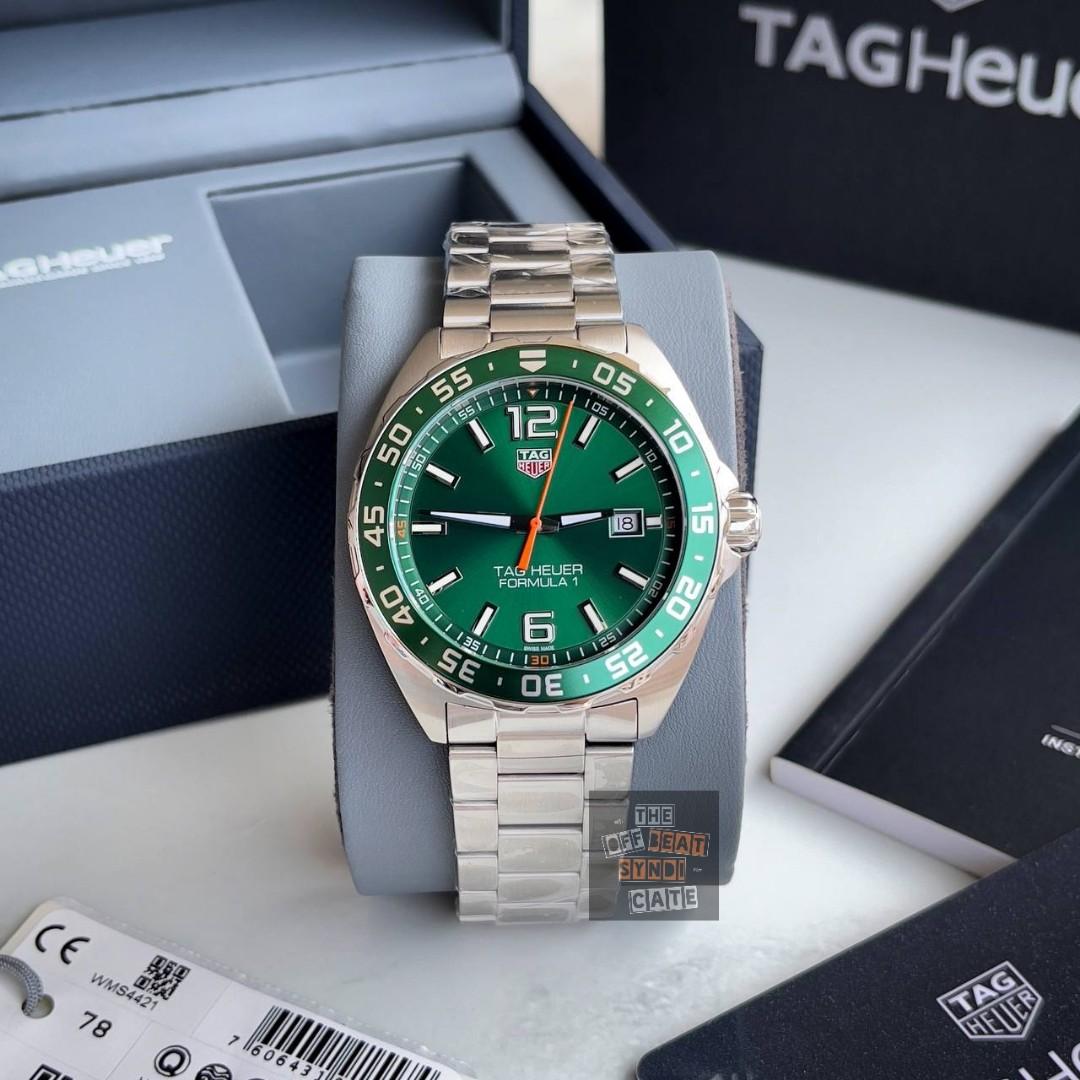 100 Original T. Heuer Formula 1 x Christian Green Edition Men s