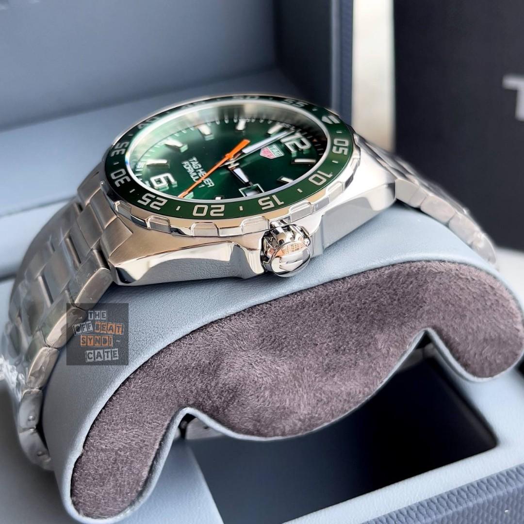 100 Original T. Heuer Formula 1 x Christian Green Edition Men s