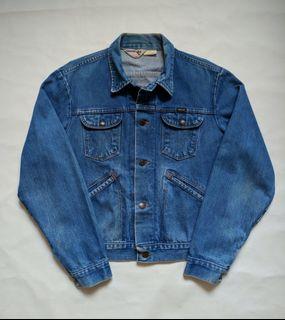 1980s Vintage Blue Bell Maverick Denim Jacket (Jaket Denim)