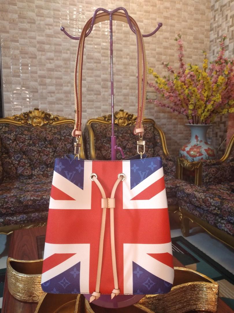 Lv neonoe Limited Union Jack Royals wedding Rush Sale!!, Luxury, Bags &  Wallets on Carousell
